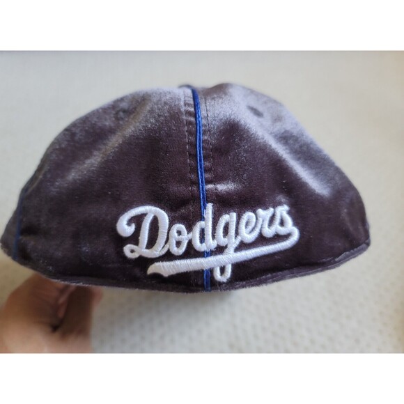 NWOT Brooklyn Dodgers Cooperstown American Needle Fitted 7 1/4 Velour Velvet Cap - Picture 5 of 8